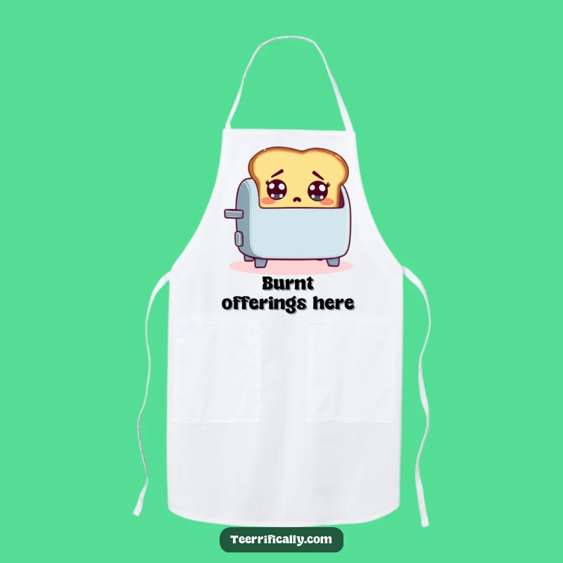 Funny Toast Apron: Breakfast Escape Chef, Perfect Funny Gift for Morning Cooks!