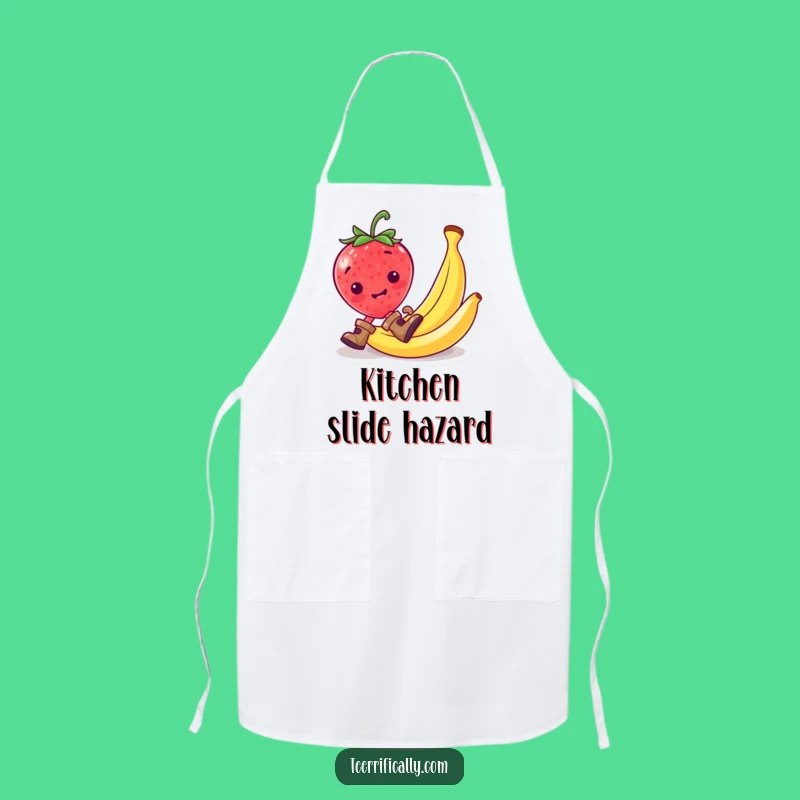 Funny Strawberry Chef Apron: Cook with a Slip and Style