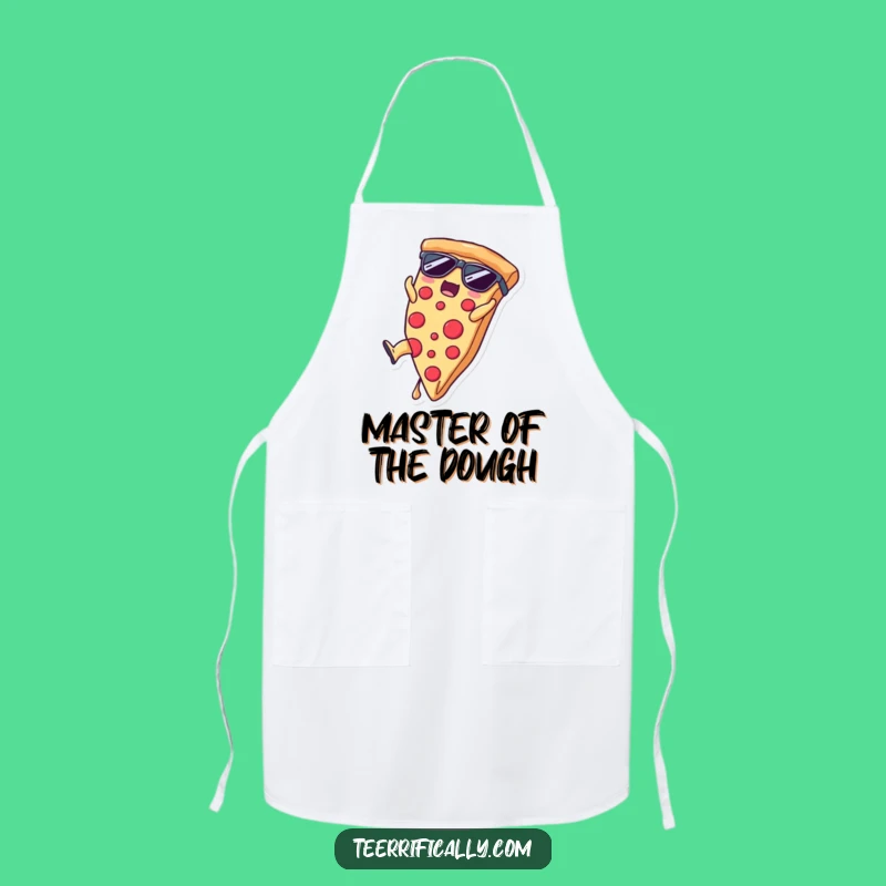 Funny Pizza Somersault Apron: Hilarious Kitchen Gift for Chefs