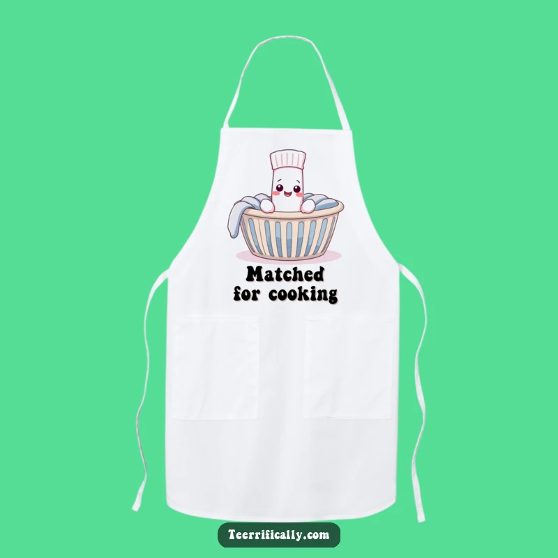 Funny Lost Sock Apron: Conquer Laundry with Laughs, Perfect Funny Gift for Chefs!