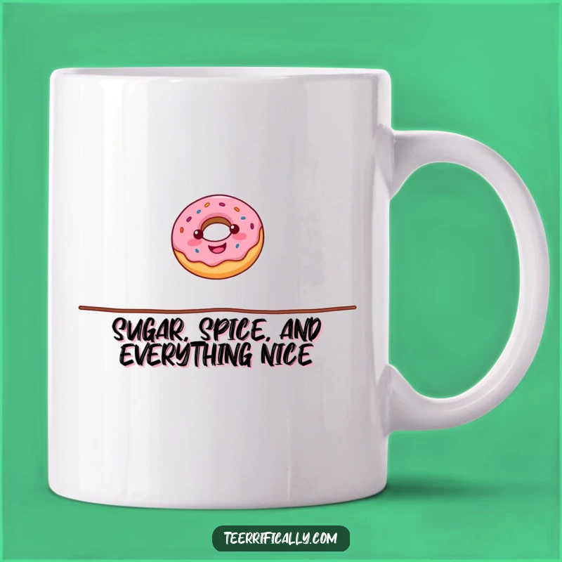 Funny Donut Tightrope Walker Mug: A Hilarious Treat for Dessert Lovers and Circus Fans