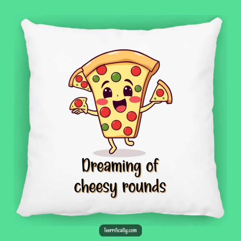 Funny Pizza Pepperoni Juggling Pillow: Cozy Up with Hilarious Foodie Comfort