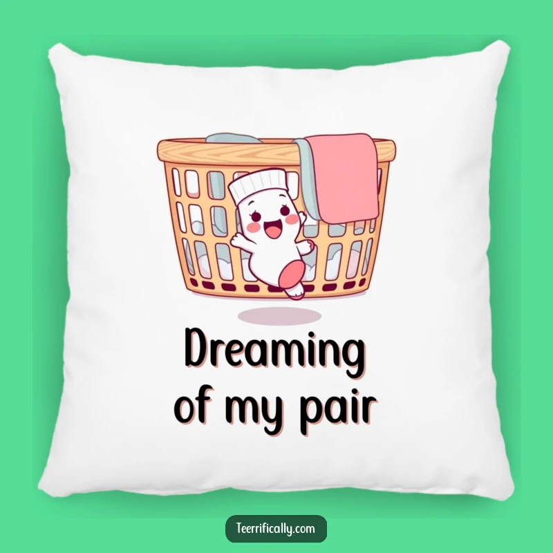 Funny Lost Sock Pillow: Cuddle Up With This Hilarious Laundry Companion!