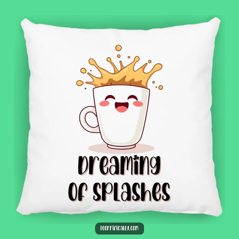 Funny Coffee Comfort Pillow: Hilarious Gift for Energetic Slumber