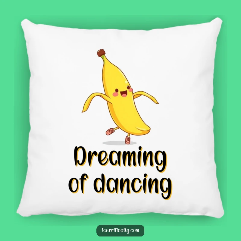 Funny Banana Peel Pirouette Pillow - Cozy Comfort & Silly Humor