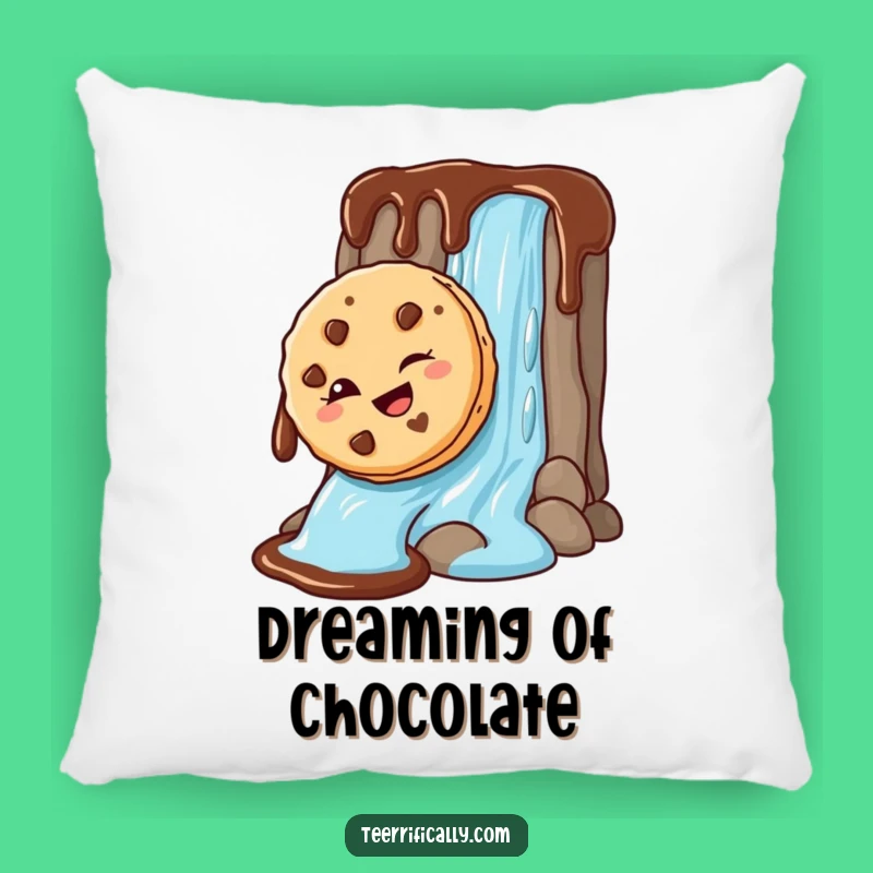 Funny Cookie Chocolate Slide Pillow: Comfy Cuteness, Ideal Funny Gift for Sweet Dreams!