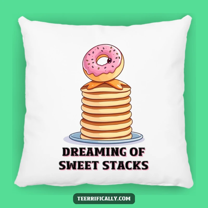Funny Donut Pancake Pillow: Cozy Breakfast Comfort, Adorable Funny Gift
