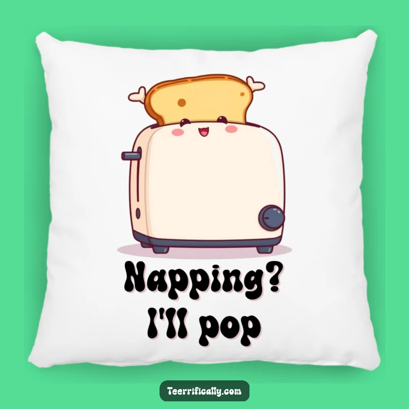 Funny Jumping Toast Pillow - Hilarious Comfort for Breakfast Lovers