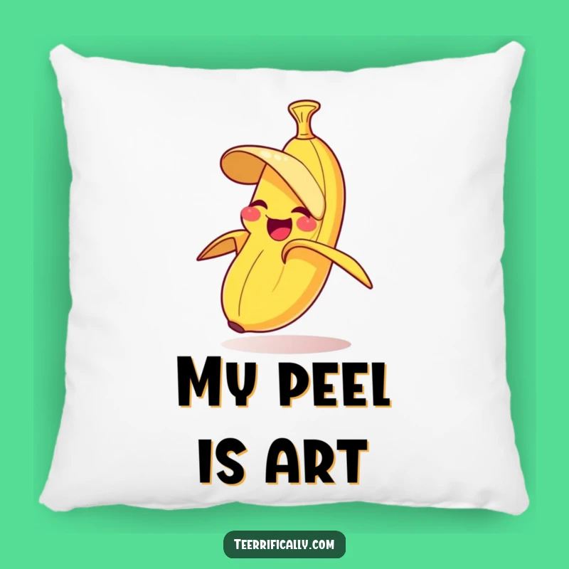 Funny Banana Peeling Pillow - Cozy Comedic Fruit Cushion Gift