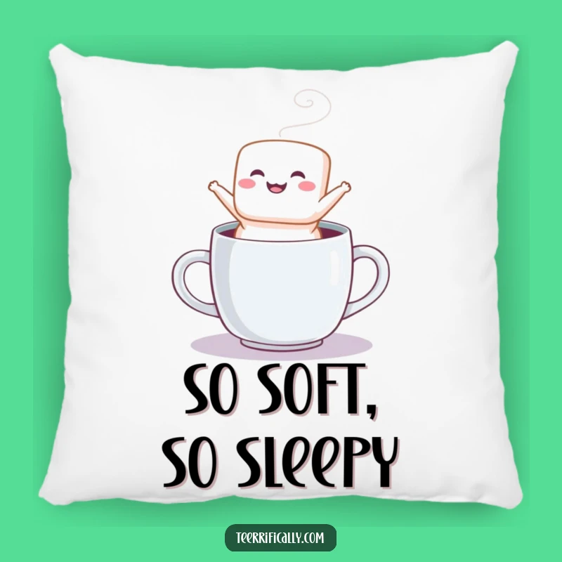 Funny Marshmallow Jump Pillow - Cozy Comfort with a Cheerful Funny Gift