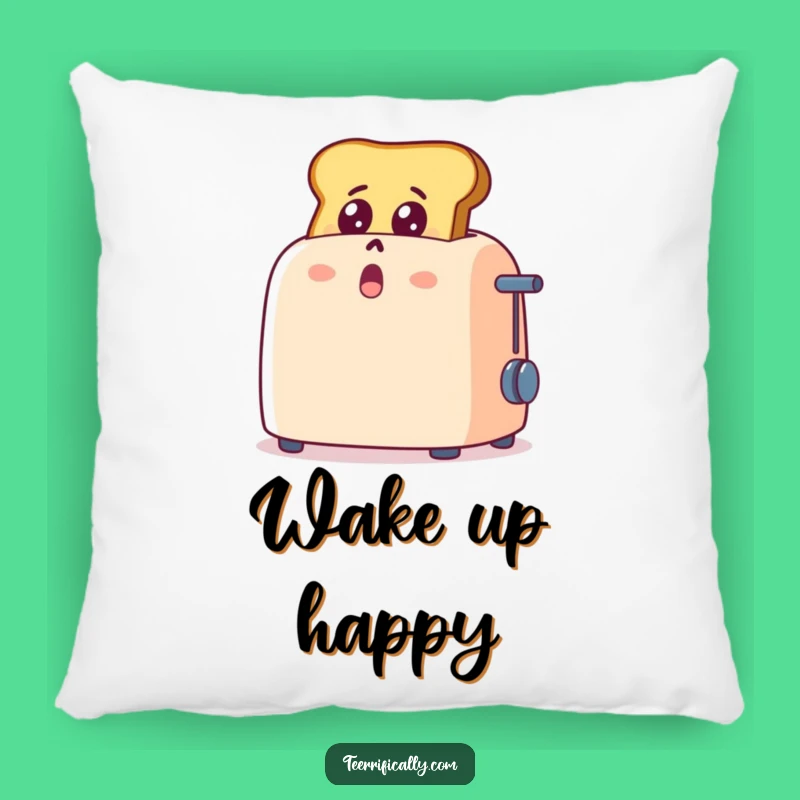 Funny Toast Pillow: Comfy Cartoon Accent for a Shockingly Cozy Home