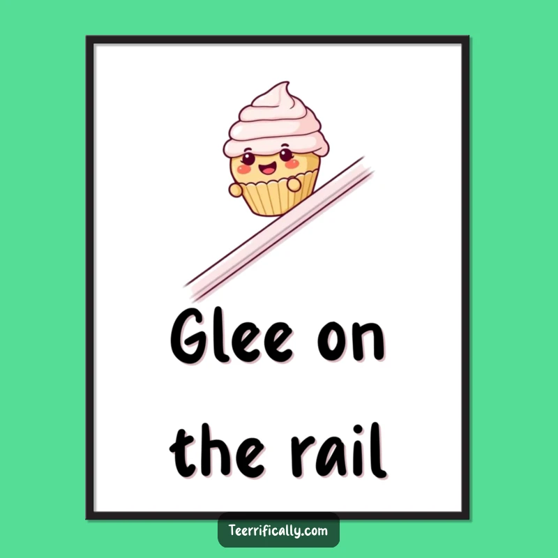 Funny Cupcake Banister Digital Art - Instant Joy & Sweetness