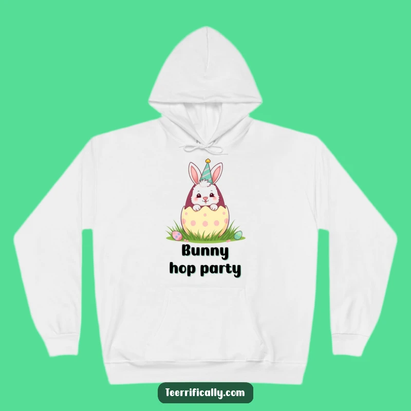 Funny Bunny Easter Hoodie: Egg Surprise, Cozy Spring Gift!