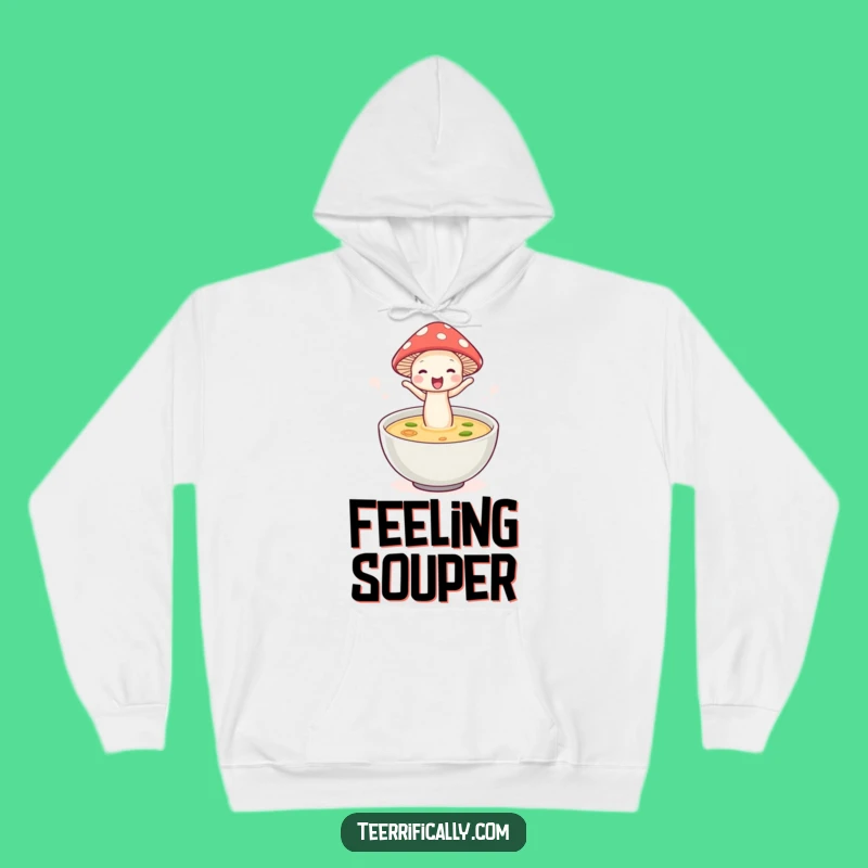 Cozy Funny Mushroom Hoodie: Stay Warm with Whimsical Delight!