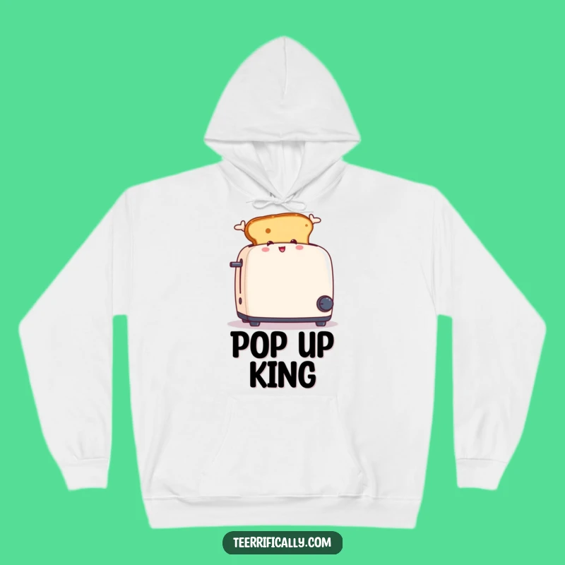 Funny Jumping Toast Hoodie - Cozy & Hilarious Breakfast Companion