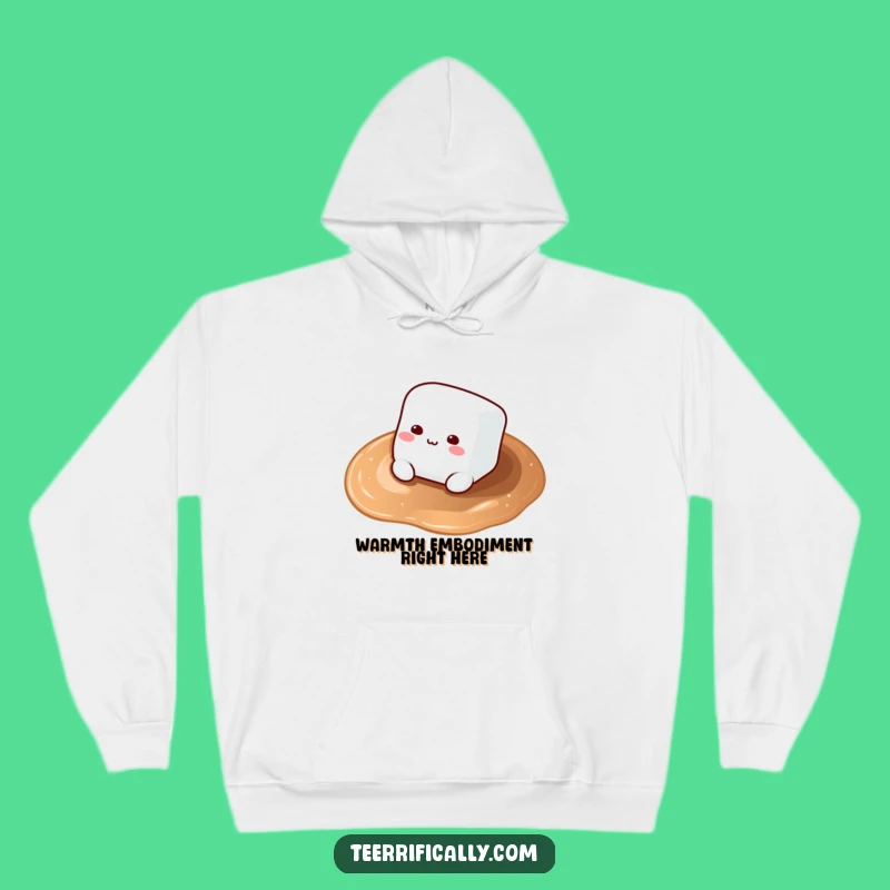 Funny Marshmallow Hot Cocoa Hoodie: Ultimate Cozy Comfort, Perfect Relaxing Gift