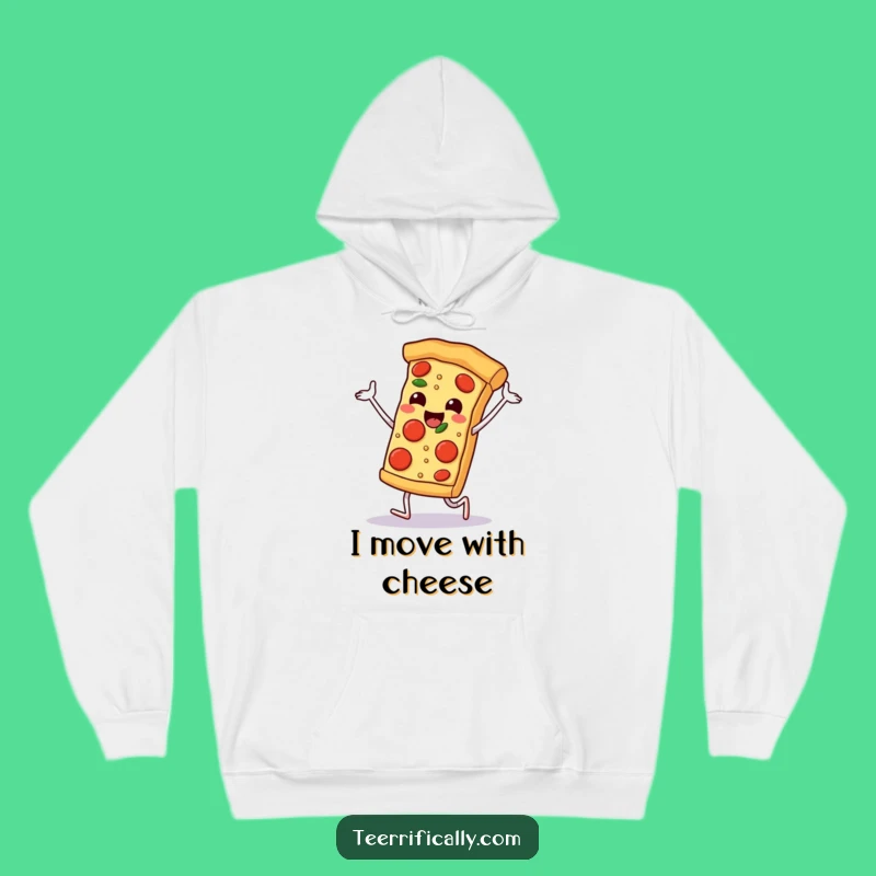 Funny Pizza Hoodie: Cozy and Hilarious Cartoon Apparel for Joyful Foodies