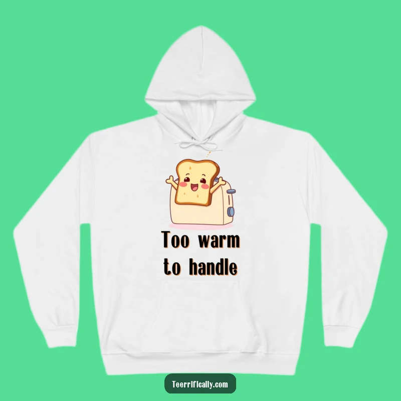 Funny Toast Leaping Hoodie: Cozy & Hilarious Jumping Toast Wear for Morning Fun