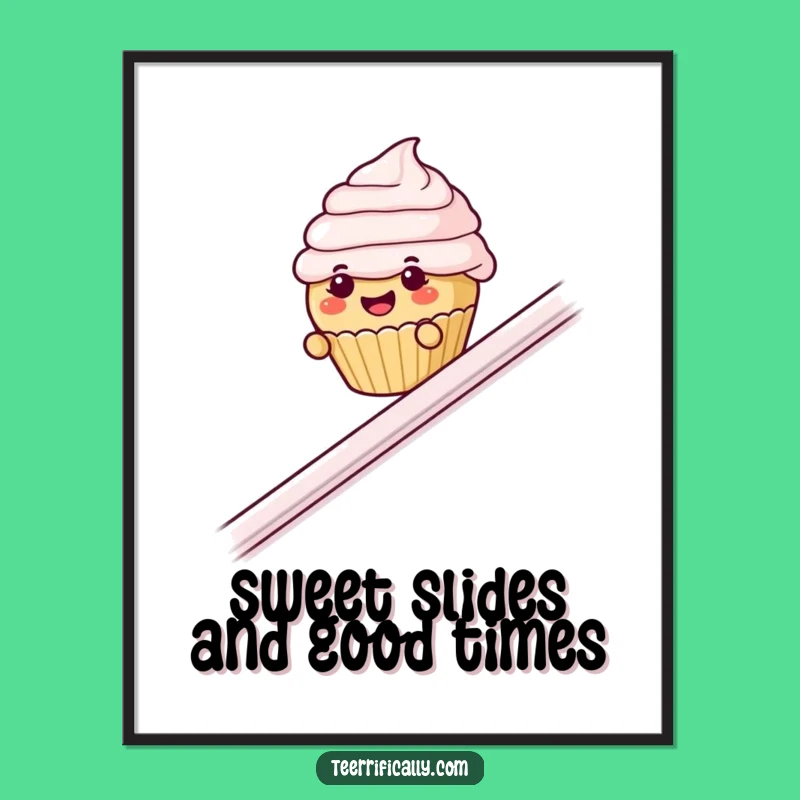 Free Printable Cupcake Sliding Wall Art: Fun Downloadable Decor
