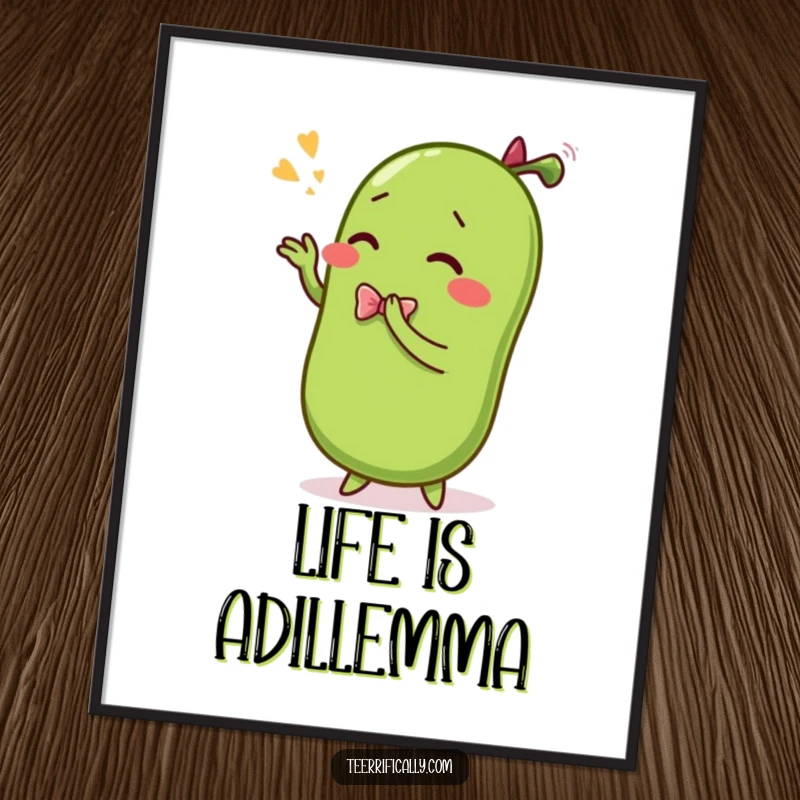 Funny Free Printable Pickle Wall Art: A sentient pickle performs a dramatic bow, bringing downloadable humor to your decor.