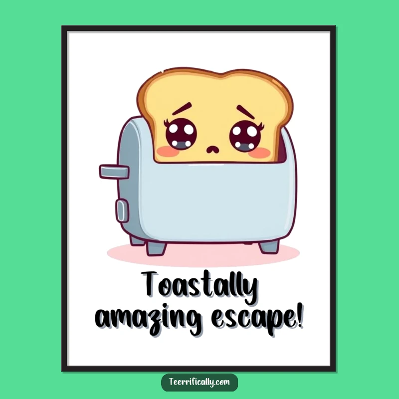 Free Printable Toast Wall Art: Funny Downloadable Decor for a Lively Kitchen