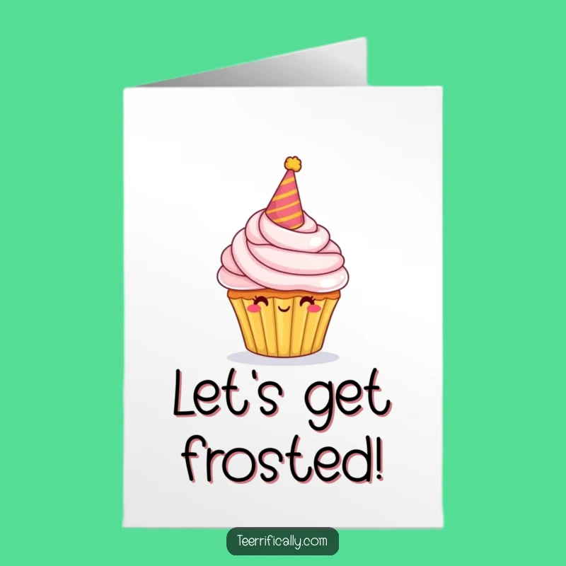 Free Printable Birthday Card: Proud Cupcake Celebration, Funny Downloadable Gift