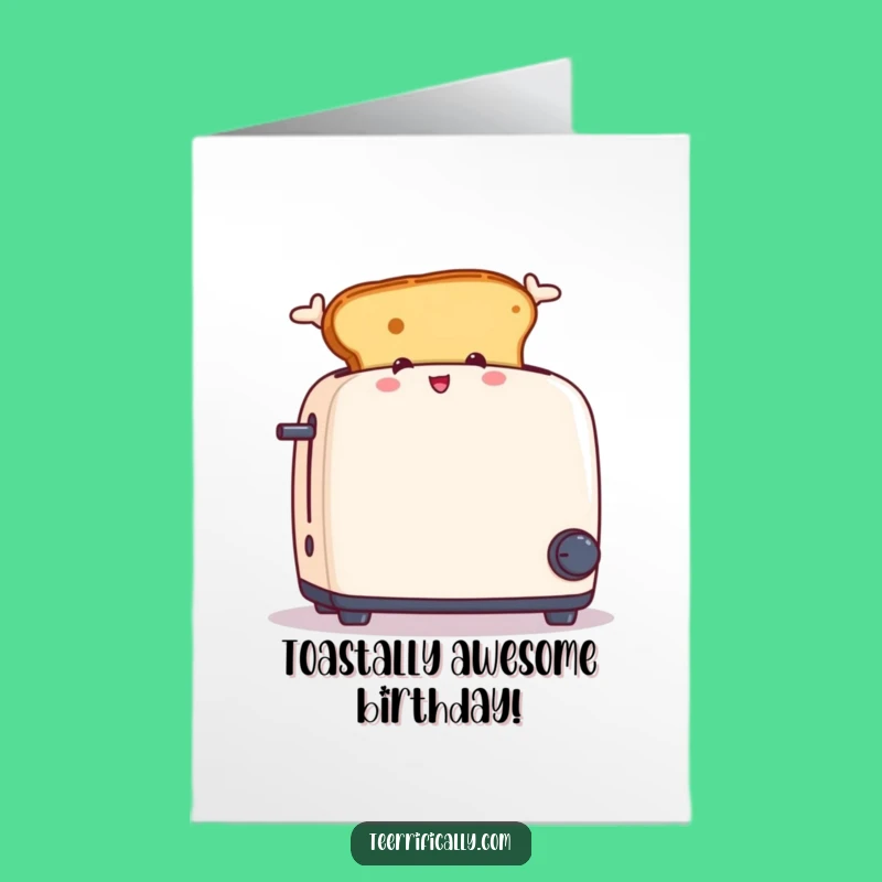 Free Printable Birthday Card: Toasty Ears Jump Birthday Fun Downloadable Gift