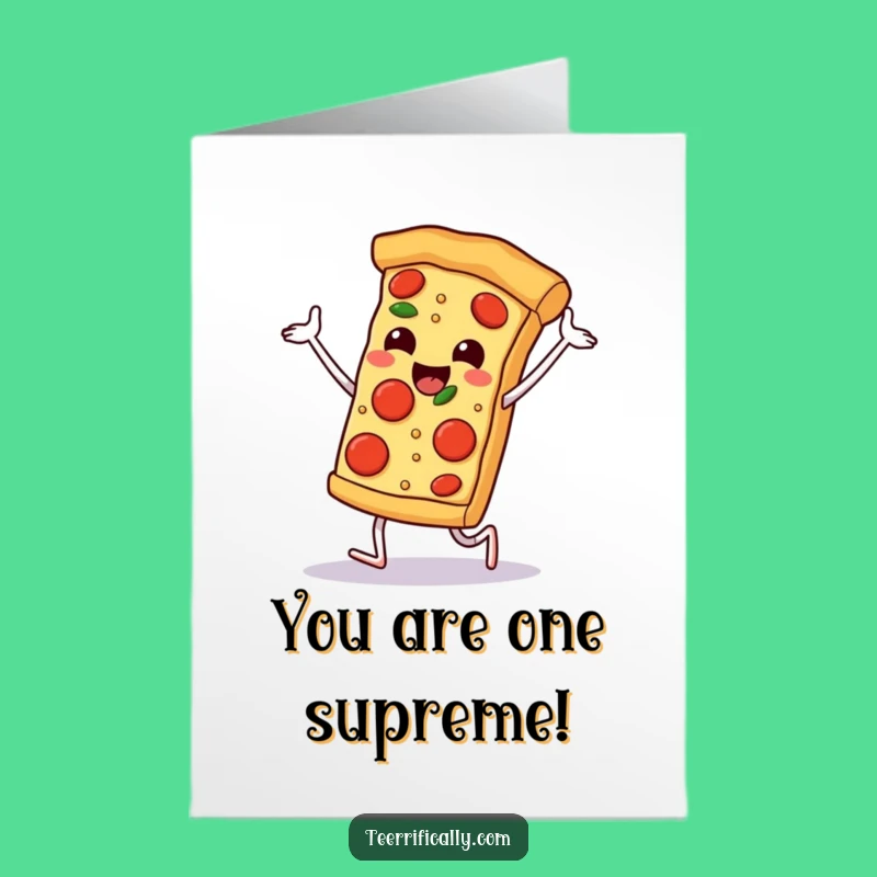 Pizza Dance Congrats Card: Free Printable Celebration Downloadable Gift!