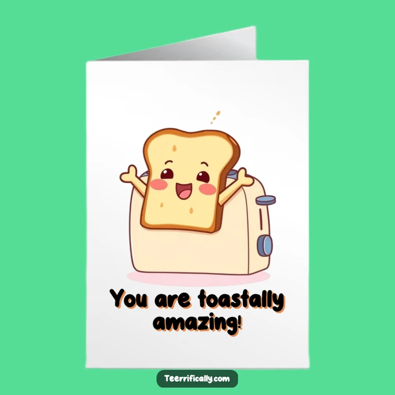 Free Printable Congrats Card: Glee-ful Toast Pops Out! - Funny Downloadable Gift