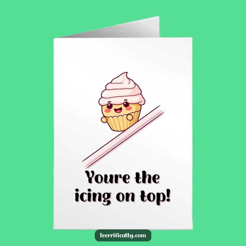 Free Printable Thank You Cupcake Card: Sweet Sliding Downloadable