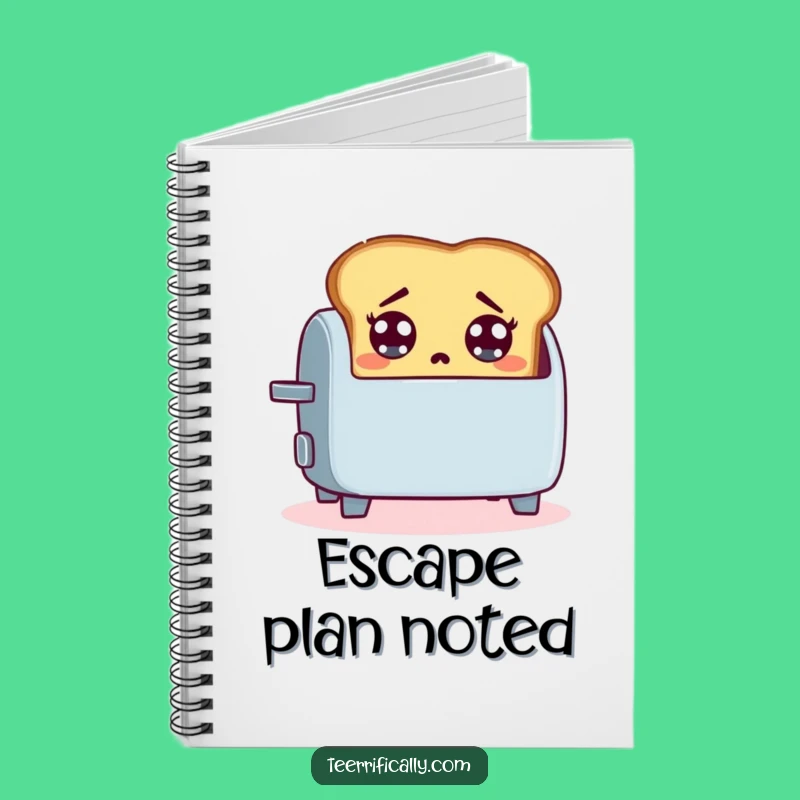 Funny Toast Notepad: Jot Down Breakfast Ideas, Perfect Funny Gift for Foodies!