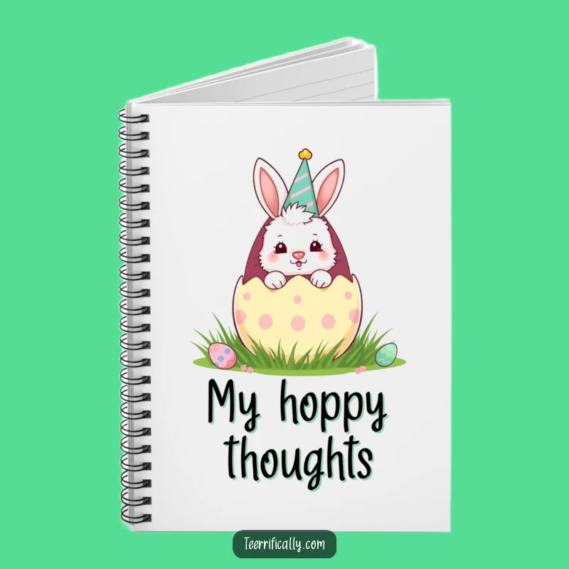 Funny Bunny Easter Notebook: Egg Surprise Journal, Perfect Gift Idea!