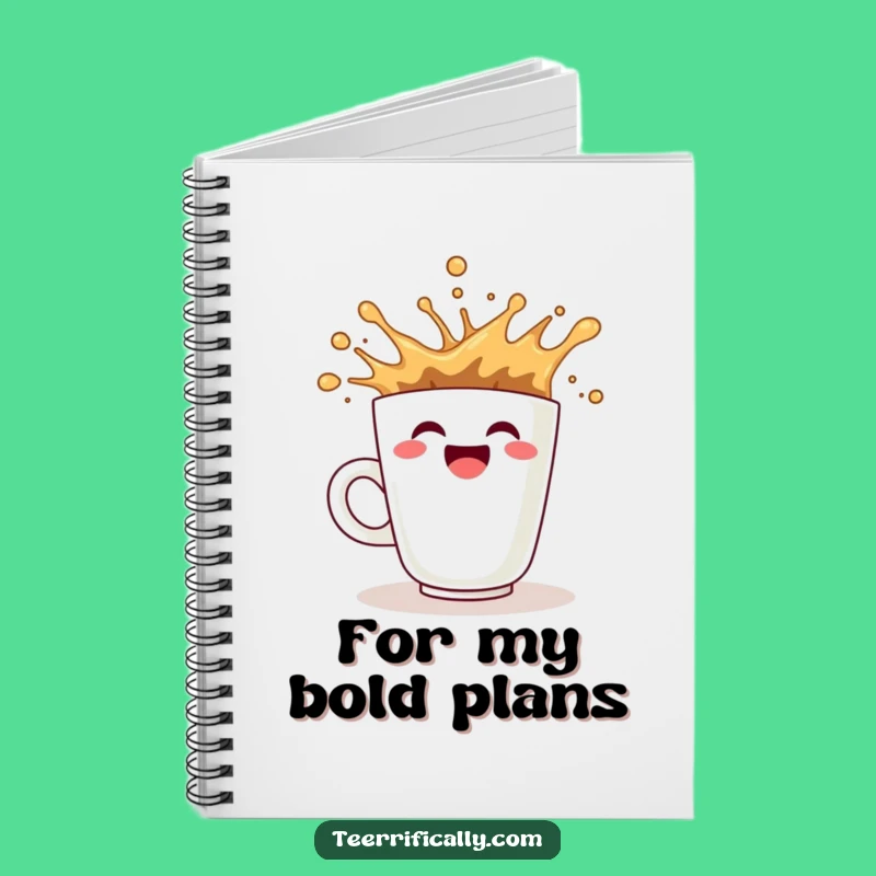 Funny Coffee Energy Notebook: Hilarious Gift for Busy Minds