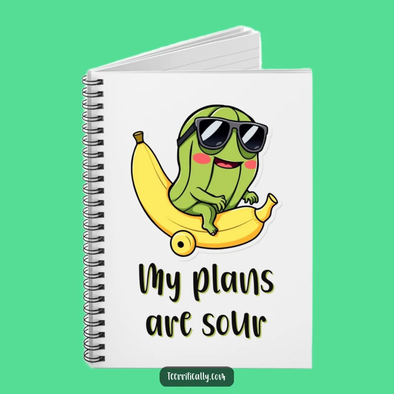 Funny Pickle Banana Notebook: Rider's Journal, Quirky Funny Gift