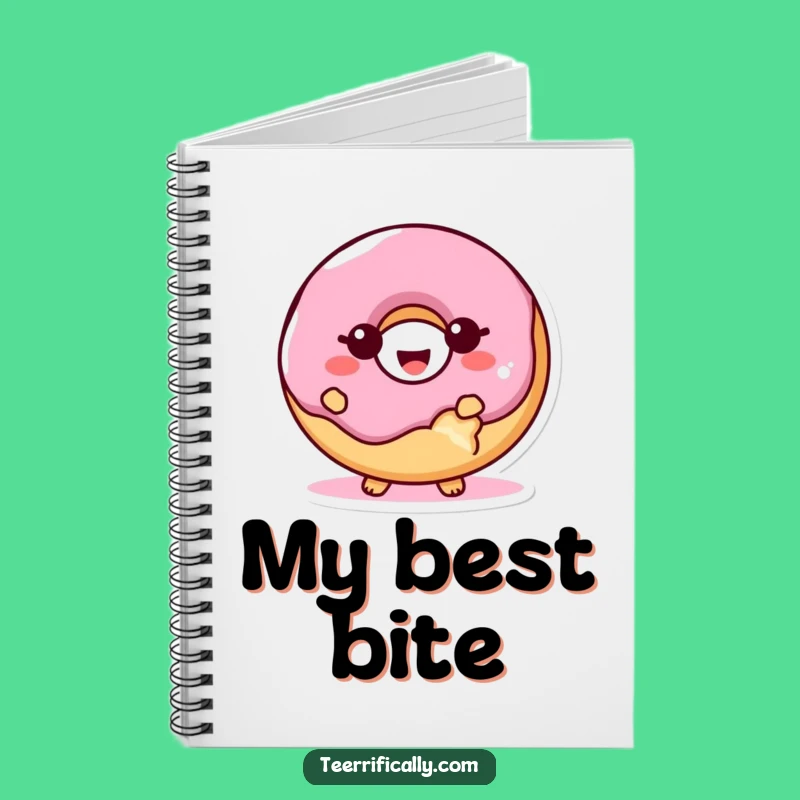 Funny Proud Donut Bite Notebook: Jot Down Ideas with This Hilarious & Sweet Journal!