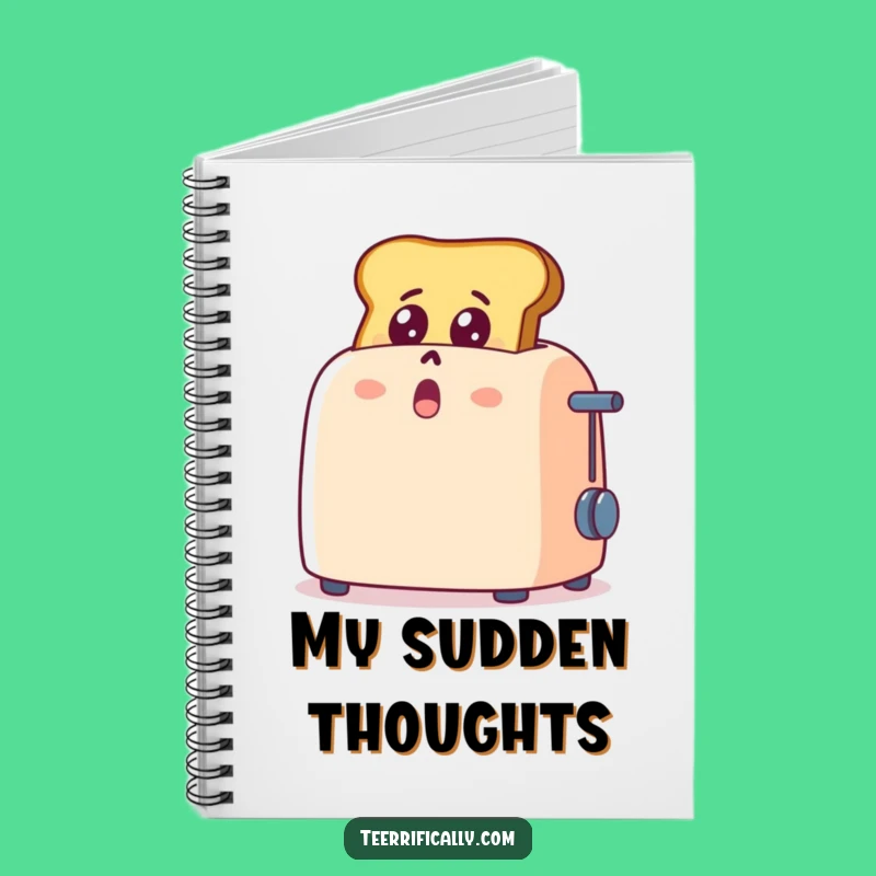 Funny Toast Notebook: Hilarious Cartoon for Jotting Down Surprising Ideas