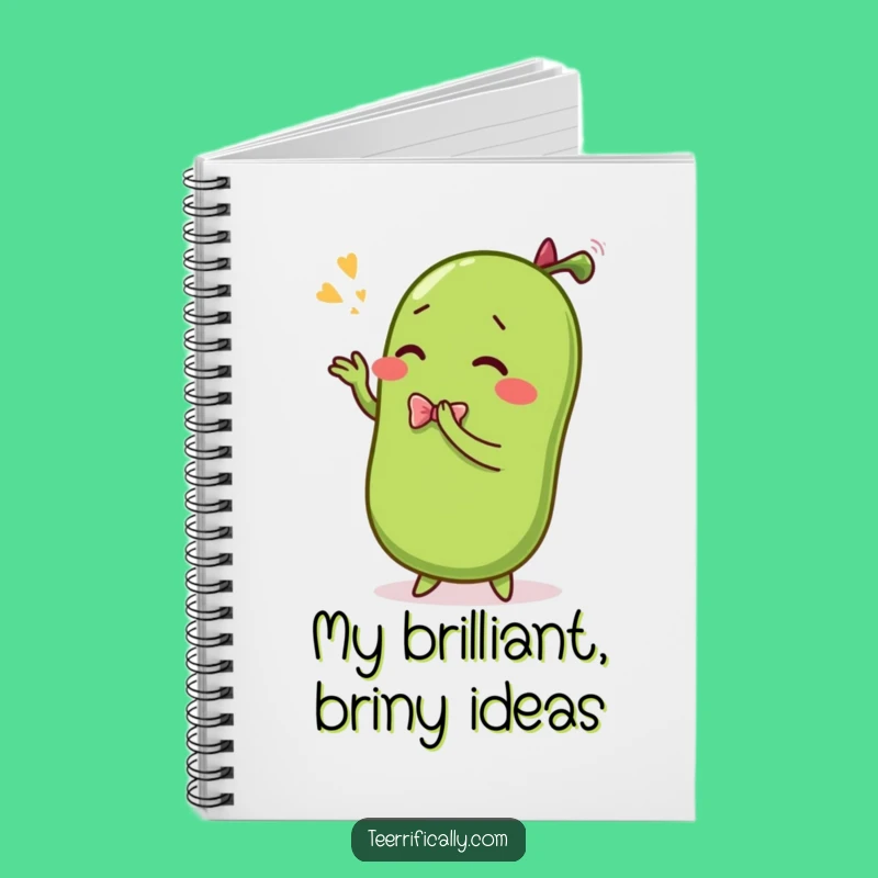 Funny Pickle Bowing Notebook - Journal Your Thoughts with Comedic Flair, Great Funny Gift