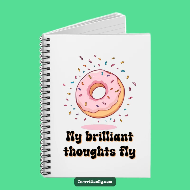 Funny Donut Sprinkle Notebook: Jot Down Ideas with Joy, Perfect Funny Gift!