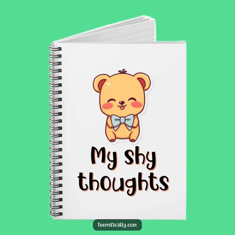 Funny Shy Hot Dog Notebook - Jot Down Ideas with Adorable Blushing Character