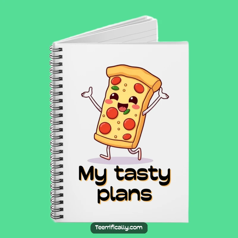 Funny Pizza Notebook: Hilarious Cartoon for Jotting Down Delicious Ideas