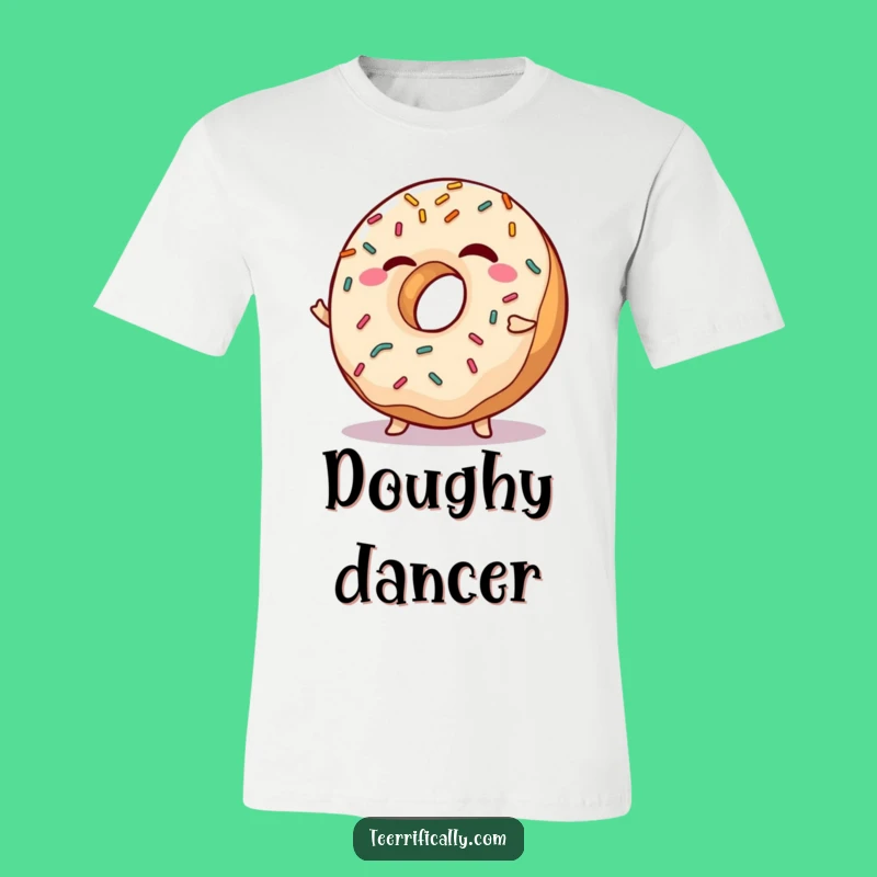 Funny Winking Donut T-Shirt - Shimmy & Smile in Style