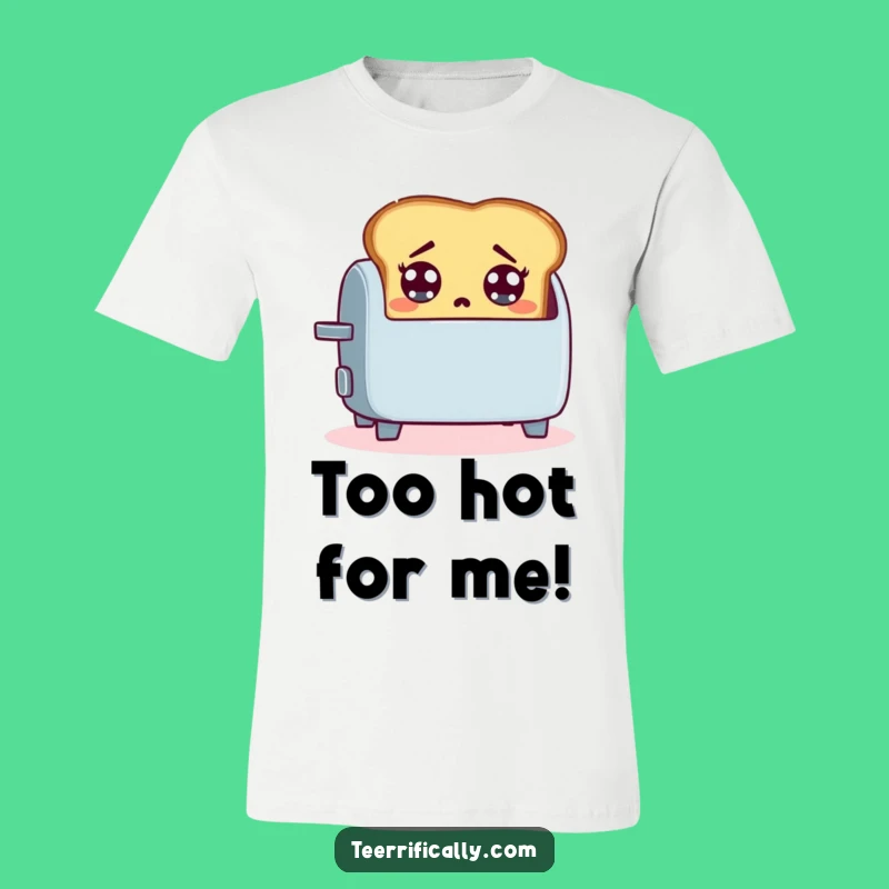 Funny Startled Toast T-Shirt: Breakfast Escape Tee, Ideal Funny Gift for Toast Fans!