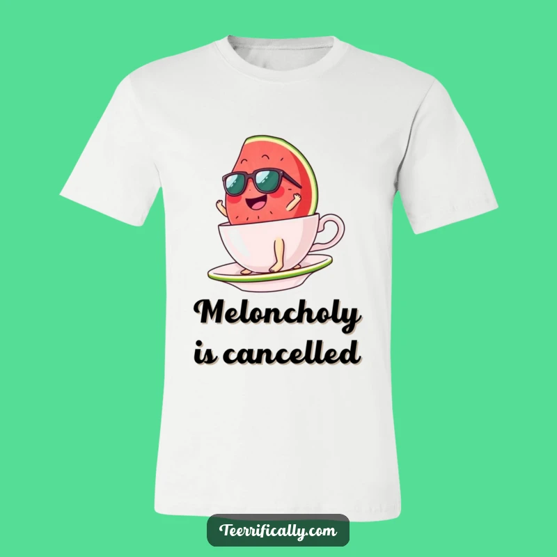 Funny Watermelon Surfing T-Shirt: Ride the Waves of Laughter