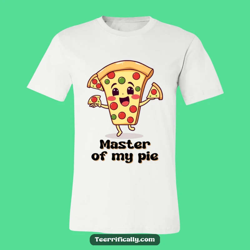 Funny Pizza Pepperoni Juggling T-Shirt: Hilarious Foodie Tee for a Cheesy Laugh