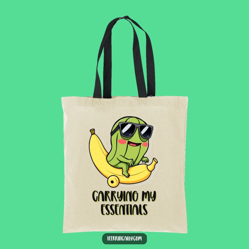 Funny Pickle Banana Tote Bag: Cool Carry-All, Hilarious Gift